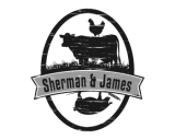/public/logoimage/1437104315Sherman and James-2 bw.png